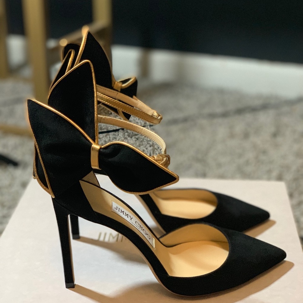 Jimmy Choo Kelley 100 Suede Pump